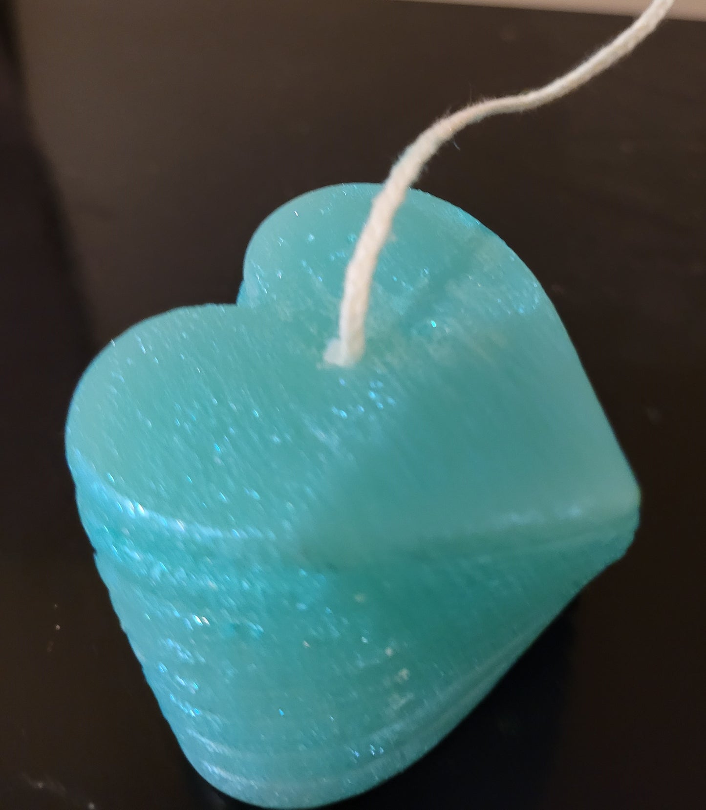 3D Heart Decor Candle