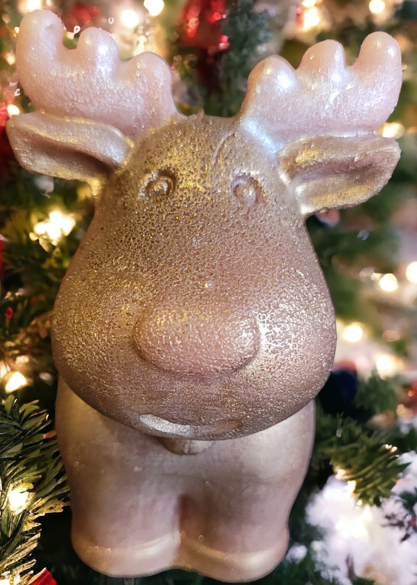 Moose Decor Candle