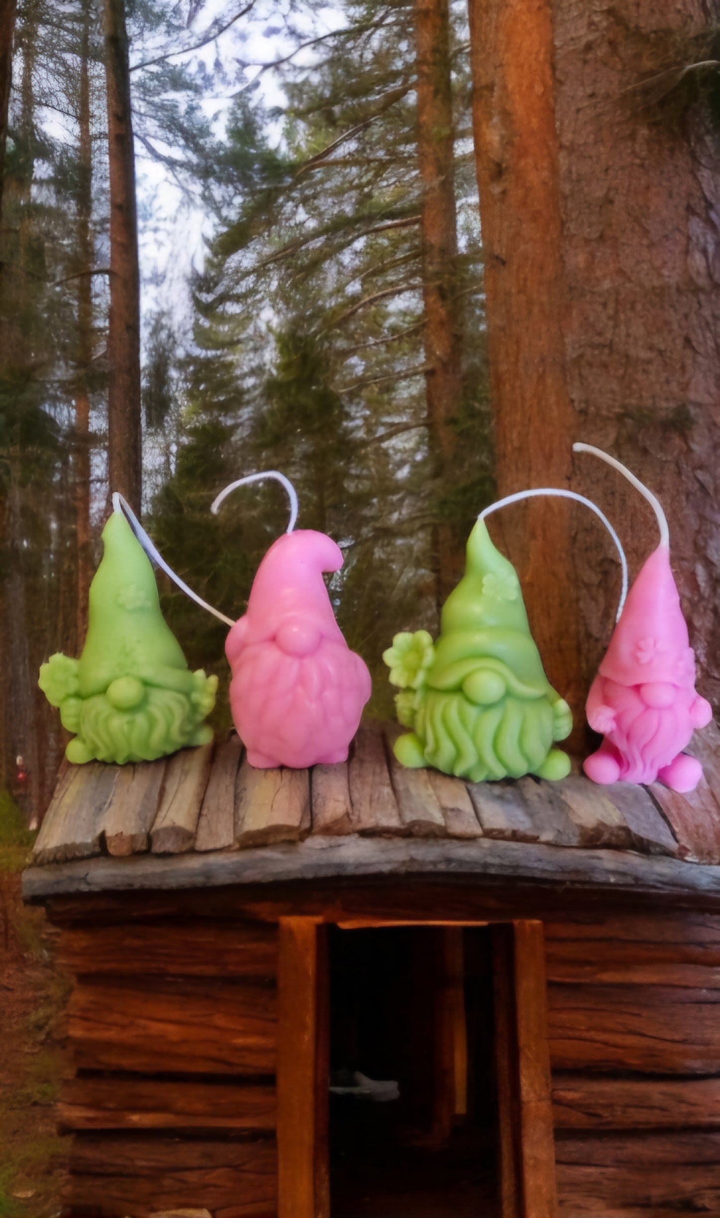 'NEW' Gnome Decor Candle