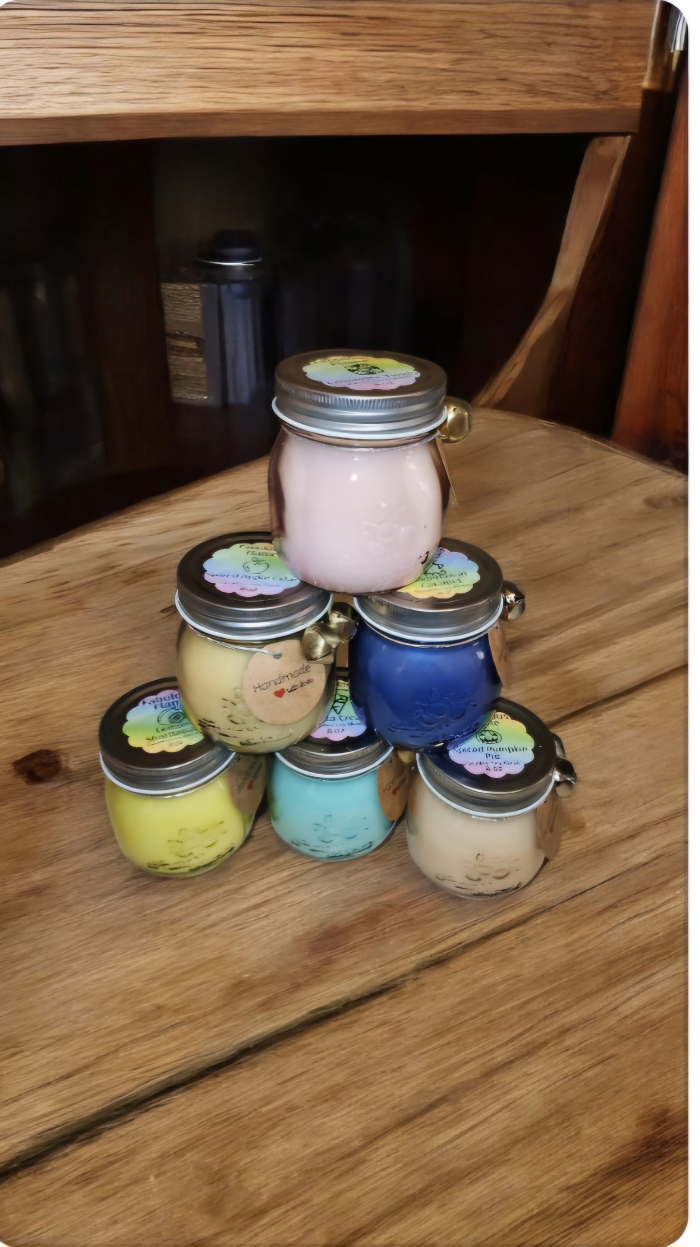 8oz Holiday  candles