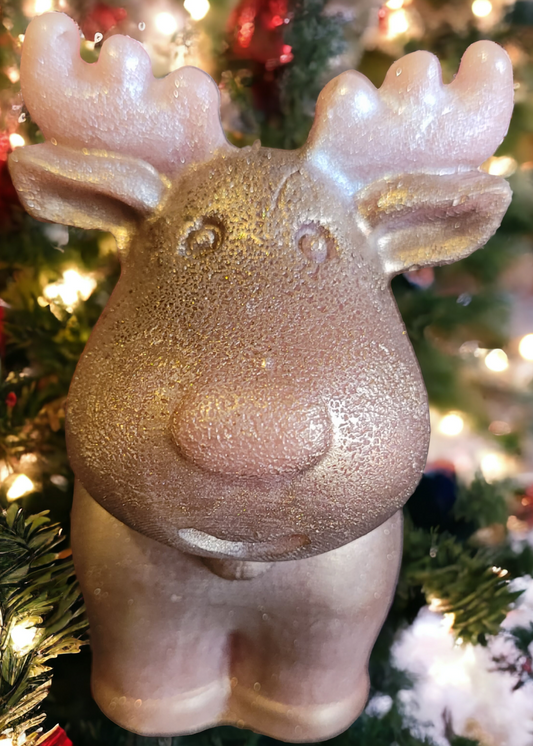 Moose Decor Candle