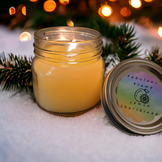 8oz Holiday  candles