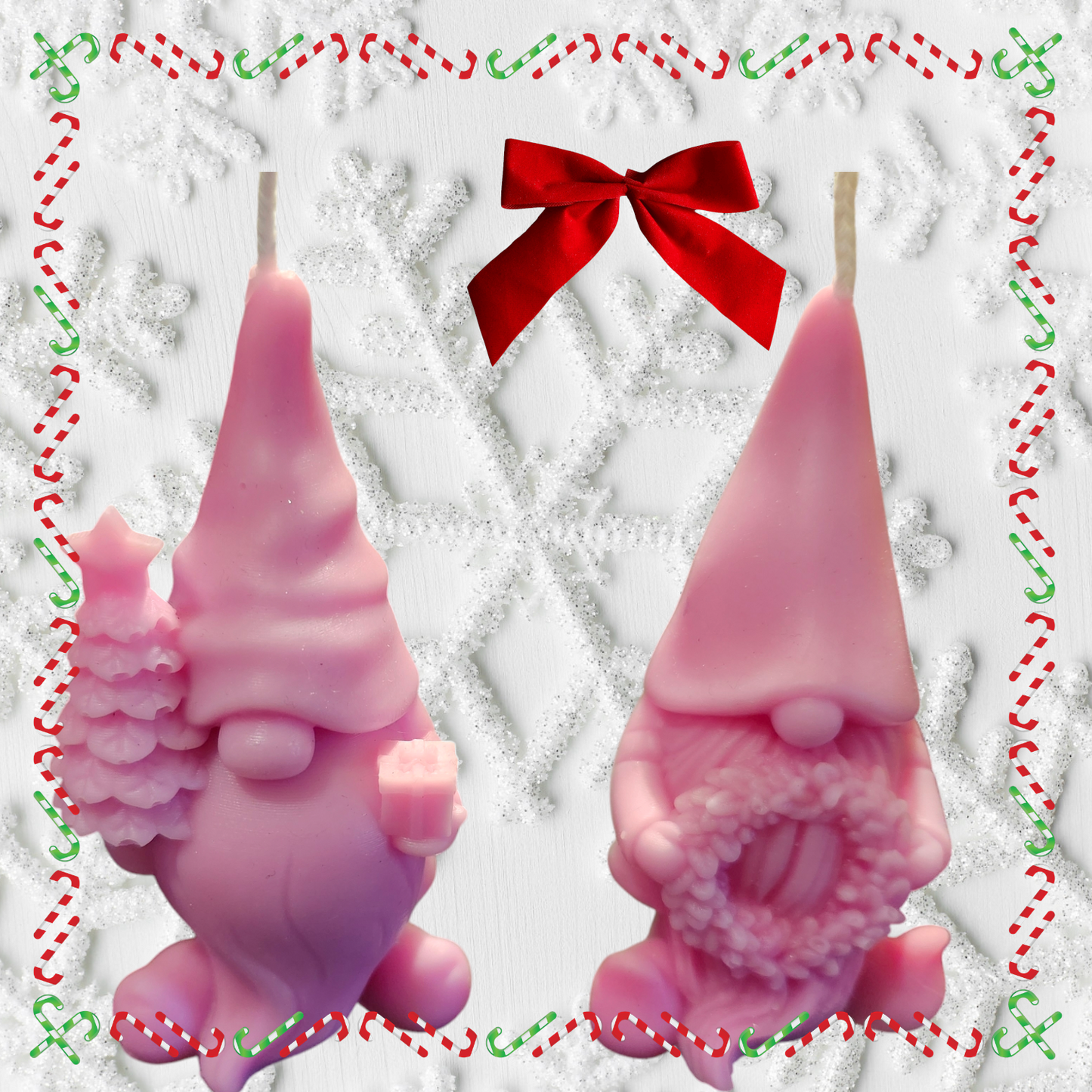 'NEW' Gnome Decor Candle