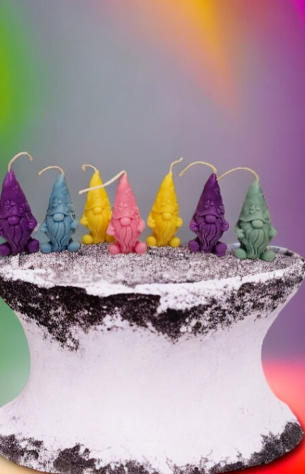 'NEW' Gnome Decor Candle